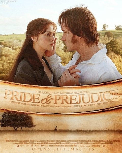 Гордость и предубеждение фильм 2005 обложка