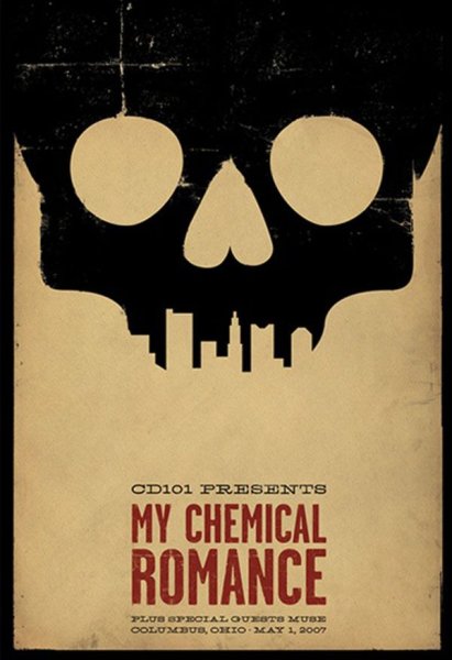 Группа my Chemical Romance плакат