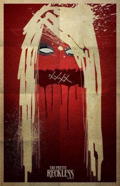 The pretty Reckless плакат