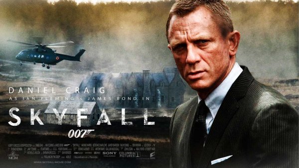 007 Координаты Скайфолл 2012 Постер