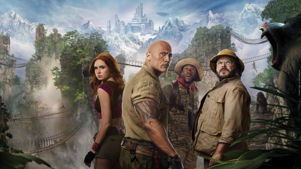 Постеры фильма Джуманджи новый уровень