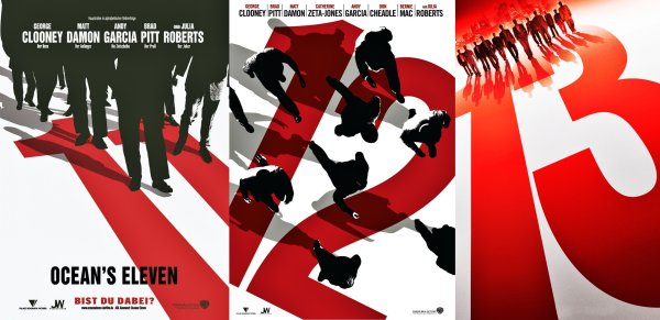 Одиннадцать друзей Оушена фильм 2001 Постер