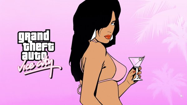 Grand Theft auto vice City Постер