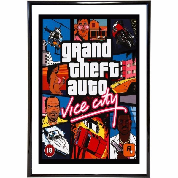 GTA vice City плакат