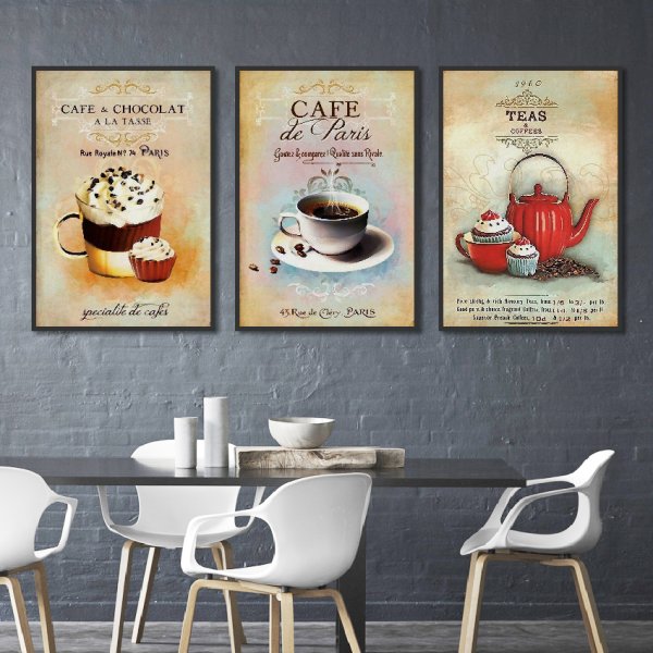 Стильные постеры на кухню