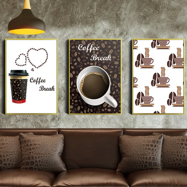 Постер кофе на кухню