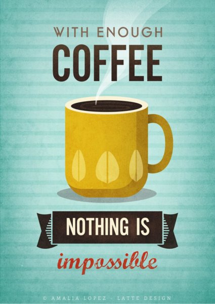 Стильные постеры на кухню