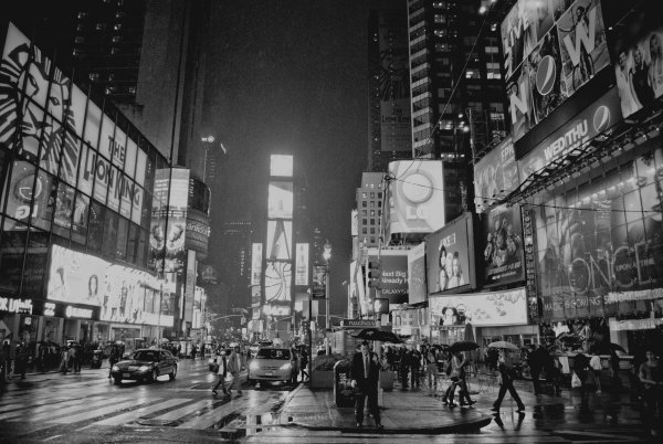 Нью Йорк 50-е в цвете