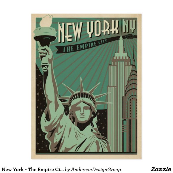 Плакаты New York