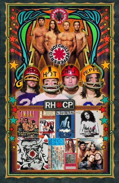 Red hot Chili Peppers плакат