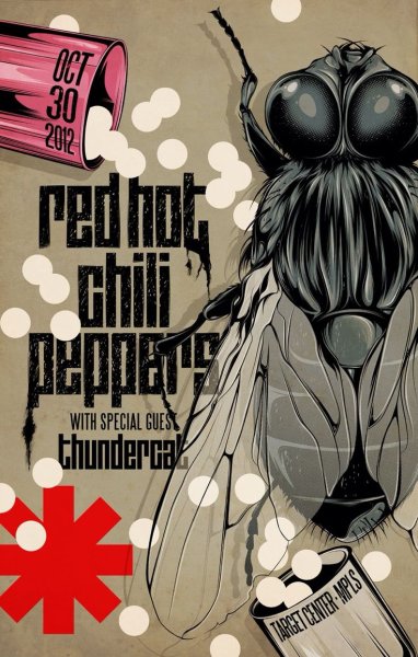 Red hot Chili Peppers плакат