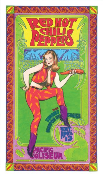 Red hot Chili Peppers плакат