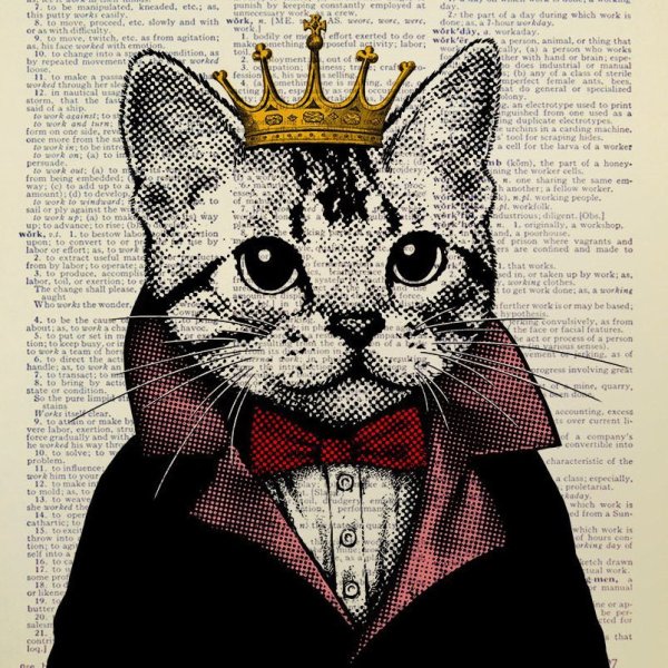 Художник Луис Уэйн картины кошек