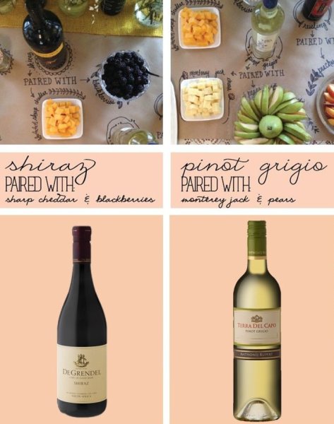 Шираз Пино Гриджио таблица