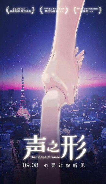 Плакат аниме форма голоса