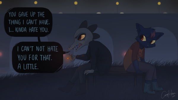 Night in the Woods лого