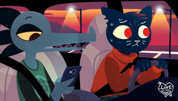 Night in the Woods Мэй и Грегг