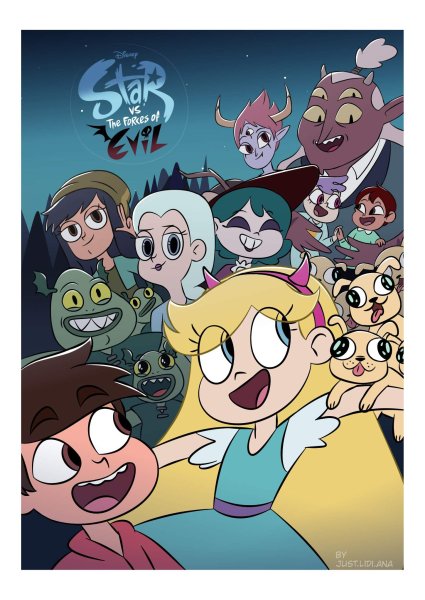 Стар Баттерфляй против сил зла Постер