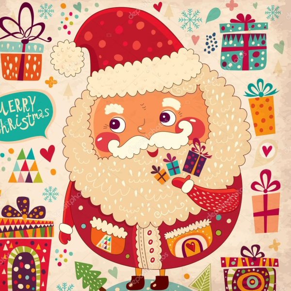 Плакат на новый год