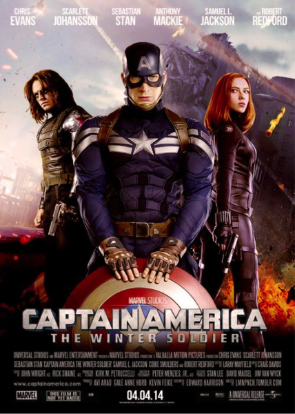 Captain America Winter Soldier Постер