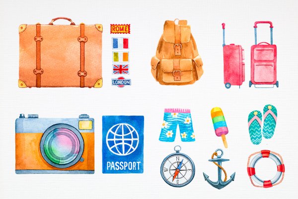 Необходимые предметы для путешествия