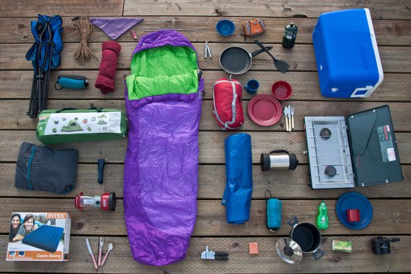 Необходимые вещи для кемпинга