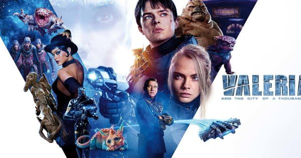 Валериан и город тысячи планет арт Постер