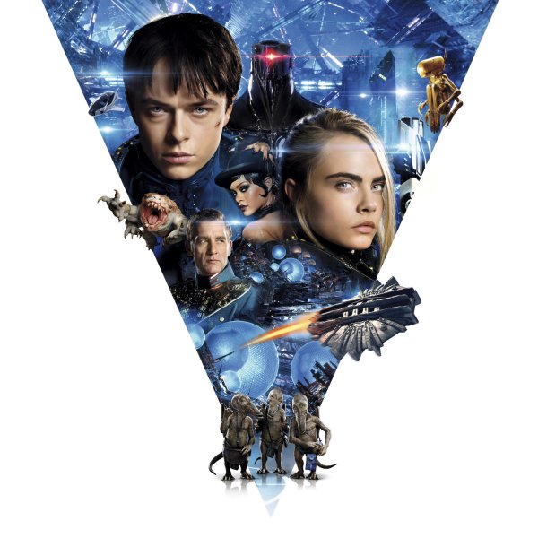 Валериан и город тысячи планет афиша