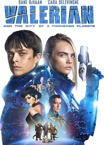 Валериан и город тысячи планет Blu ray