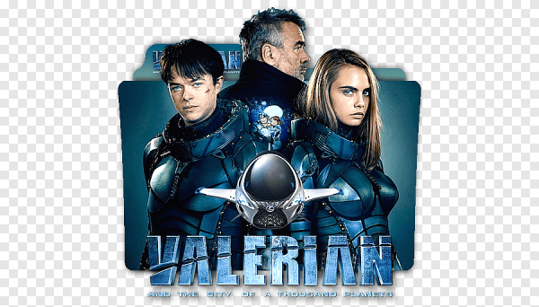 Валиант и город 1000 планет Постер