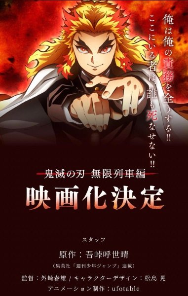 Аниме клинок рассекающий демонов бесконечный поезд