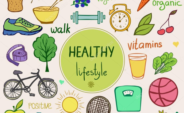 Плакат на тему healthy Lifestyle