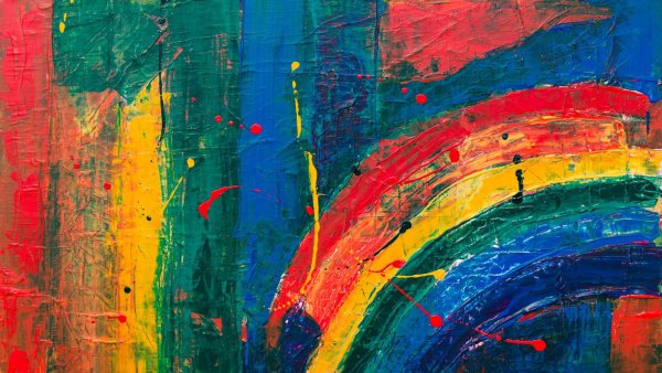 Цветы абстракция