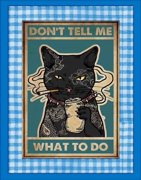 Don't tell me what to do Постер