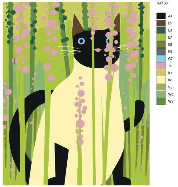 Постеры кошки для интерьера