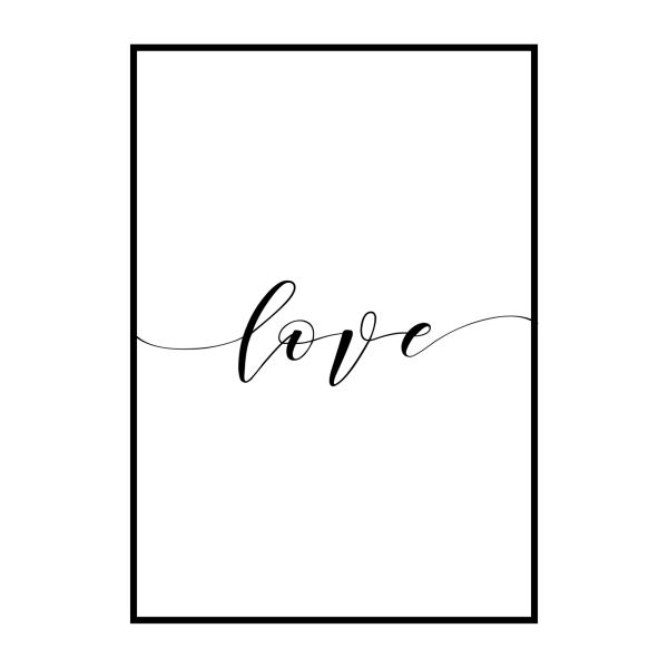 Постеры Love для печати