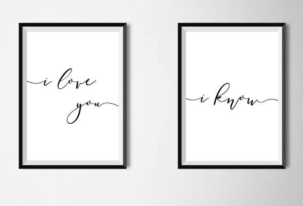 Лове Постер распечатать