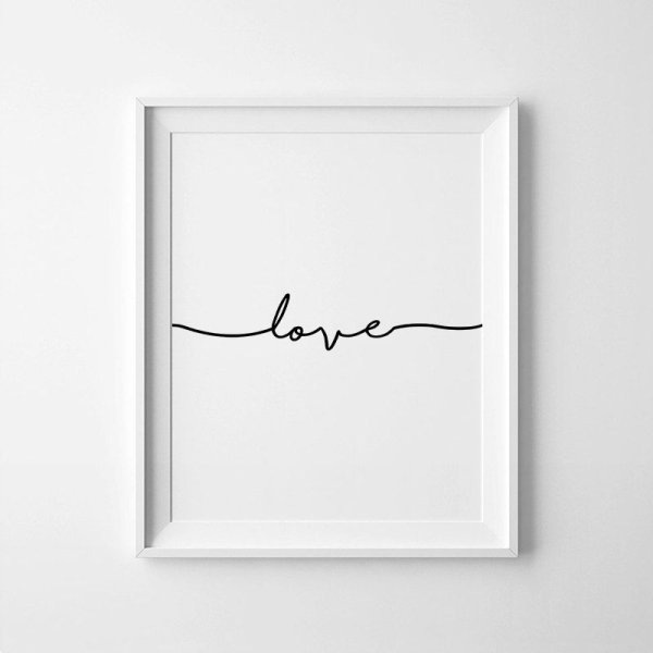 Постер любовь