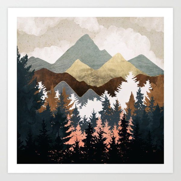 Графические горы