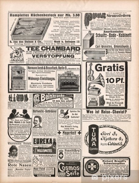 Старинные английские газеты