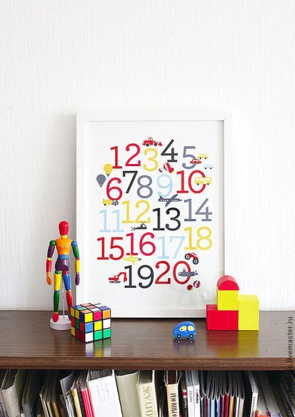 Постер алфавит