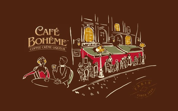 Рекламный плакат кафе