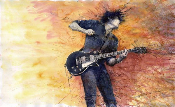 Гитарист арт
