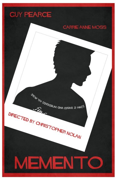 Помни Memento 2000 Постер