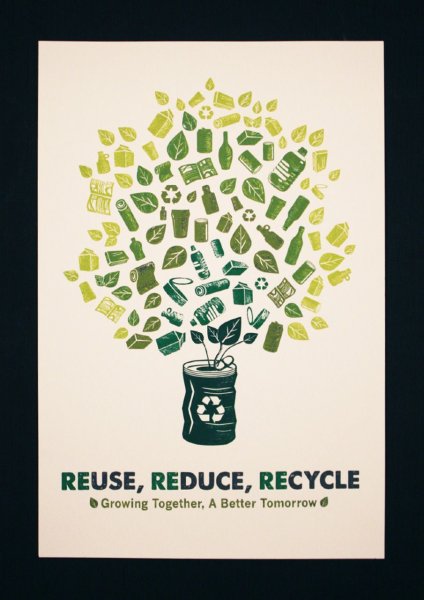 Социальный плакат экология