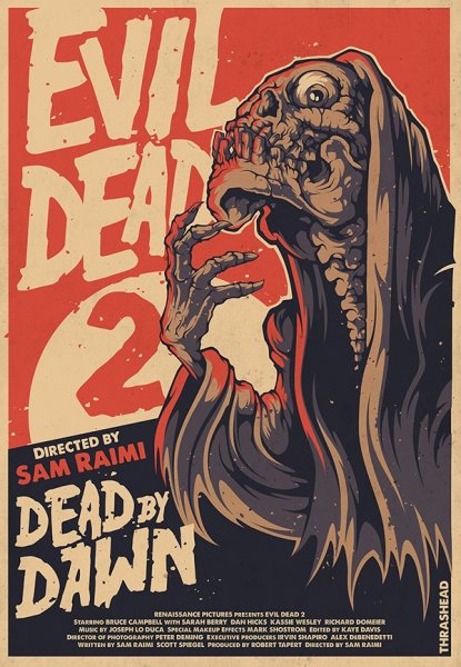 Постеры старых фильмов ужасов