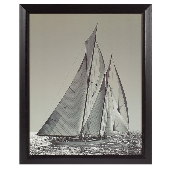 Корабль арт Винтаж