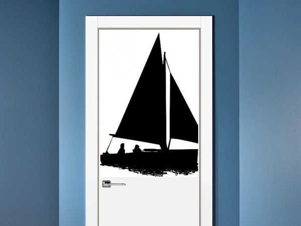 Постер "парусник", р.50х75