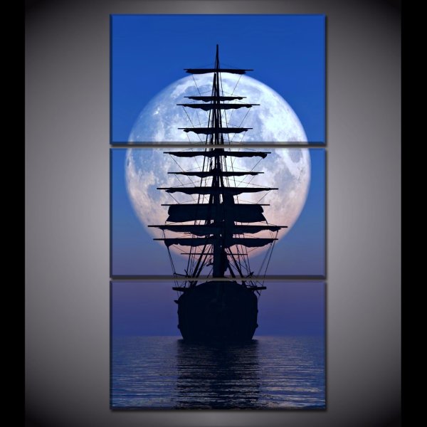 Ретро постеры парусники