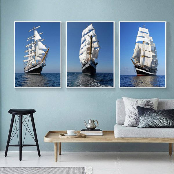 Триптих корабль